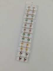 Sıkıştırma Çocuk Küpesi 12Çift (Çift:35TL)