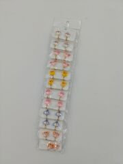 Sıkıştırma Çocuk Küpesi 12Çift (Çift:35TL)