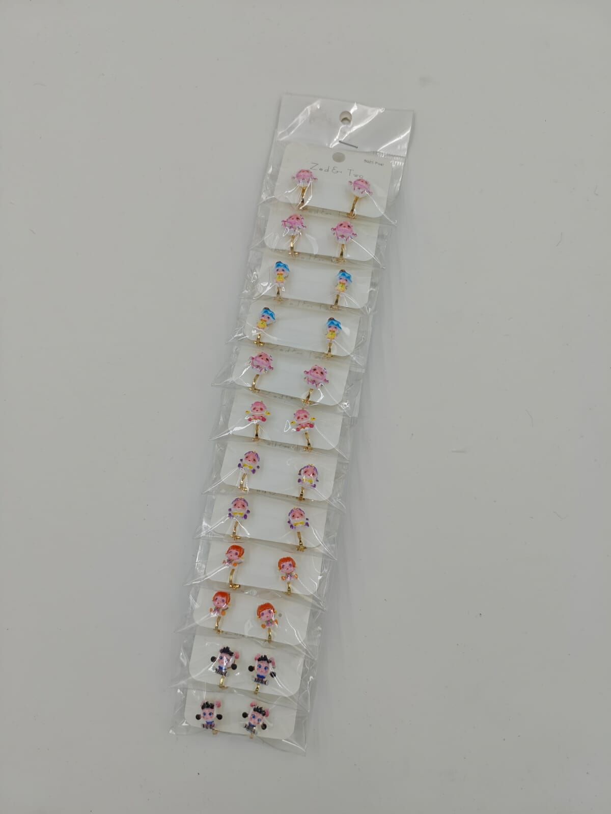 Sıkıştırma Çocuk Küpesi 12Çift (Çift:35TL)