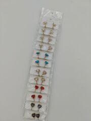 Sıkıştırma Çocuk Küpesi 12Çift (Çift:35TL)