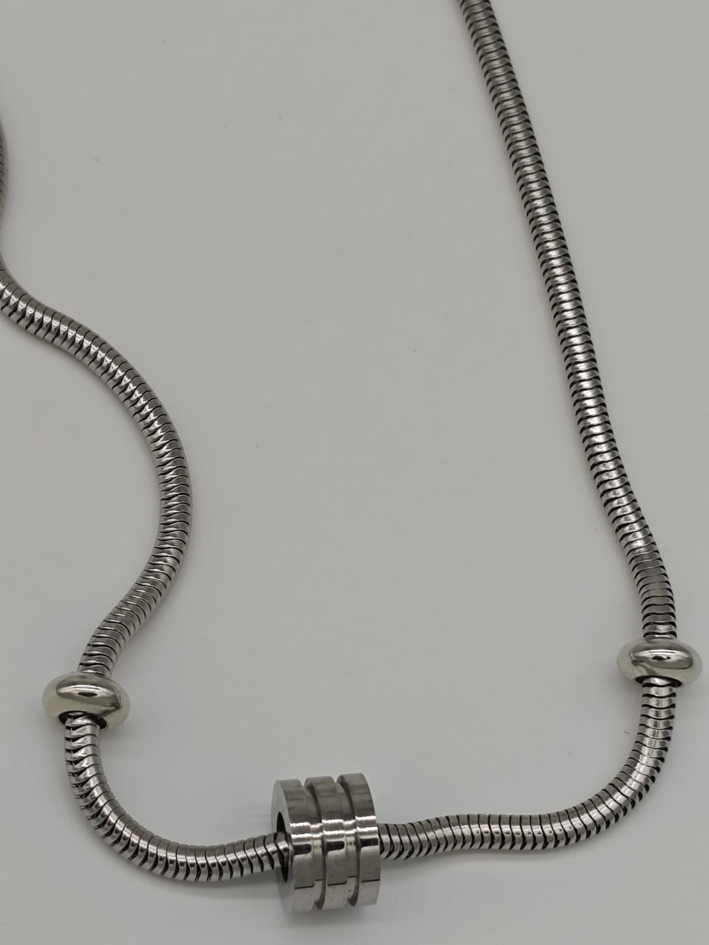 Çelik Erkek Kolye 12li (Adet:50TL)55CM