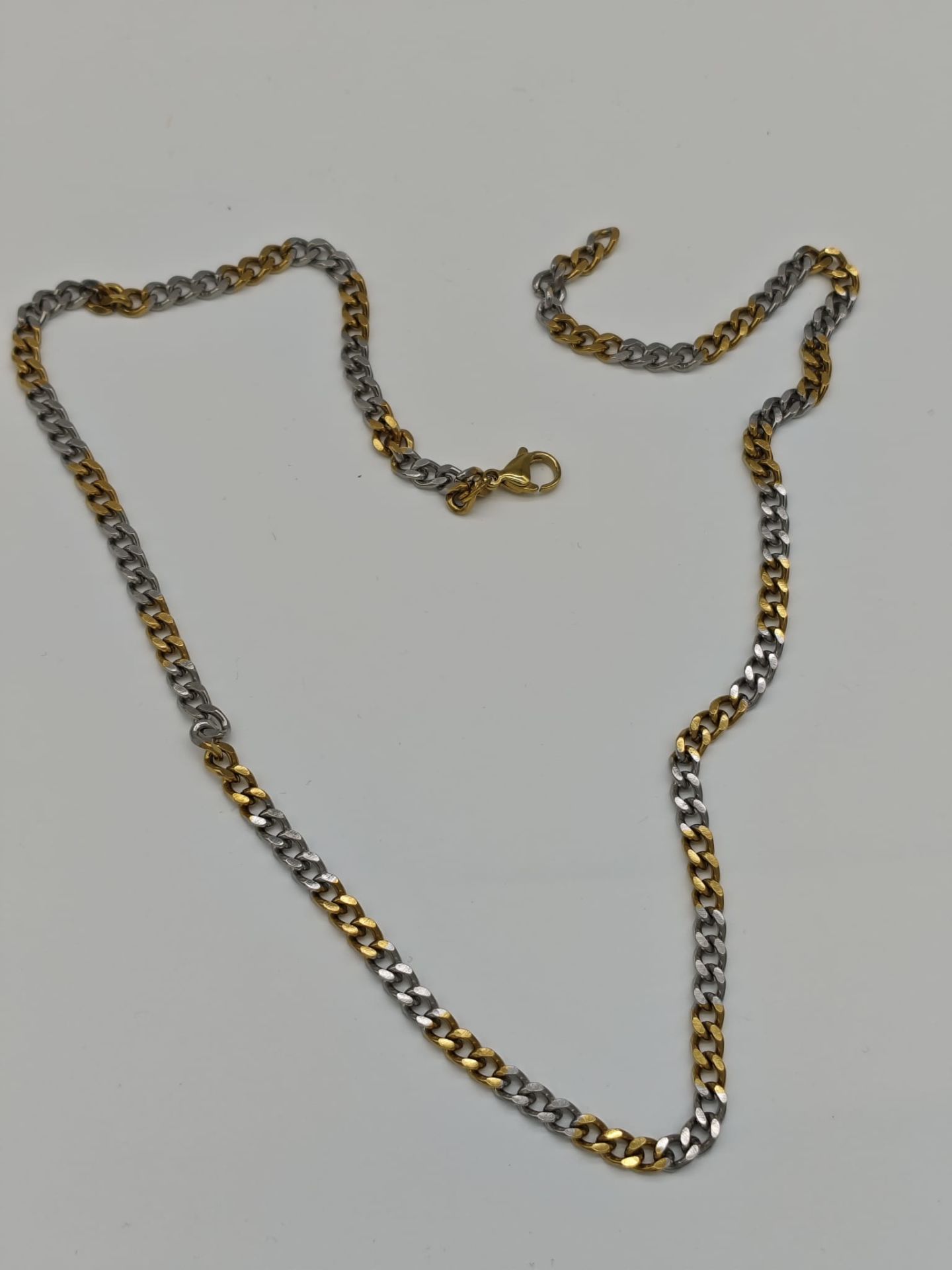 Çelik Erkek Kolye 12li (Adet:50TL)55CM
