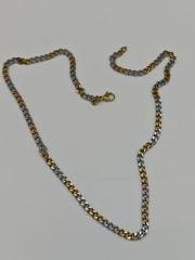 Çelik Erkek Kolye 12li (Adet:50TL)55CM