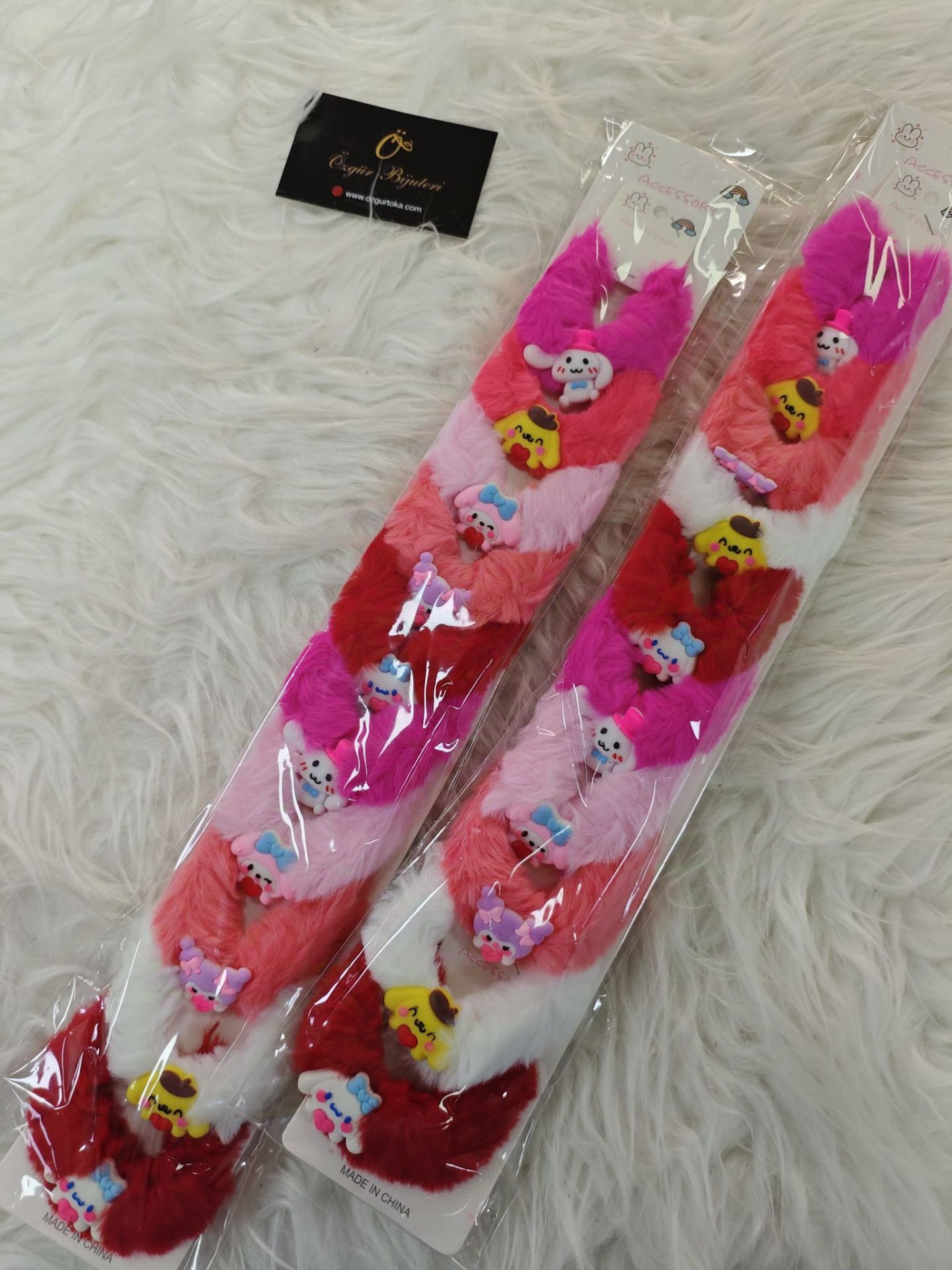 Figürlü Lastik Toka 10 Adet (Adet:15TL)
