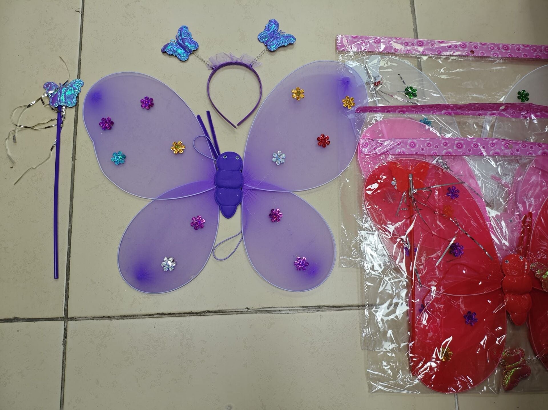 Kelebek Kanat Set 12li (Adet:85TL)