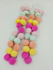 Figürlü Lastik Toka 10Çift