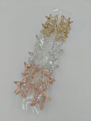 Taşlı Mandal Toka 12li (Adet:25TL)