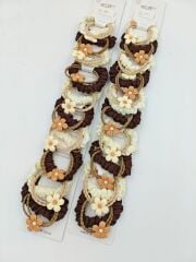 Figürlü Lastik Toka 10Çift