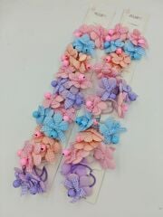 Figürlü Lastik Toka 10Çift