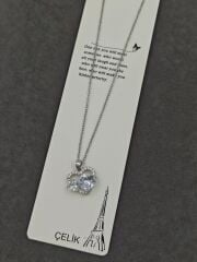 Çelik Kolye 12li (Adet:50TL)