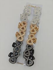 Taşlı Metal Mandal Toka 12li (Adet:25TL)