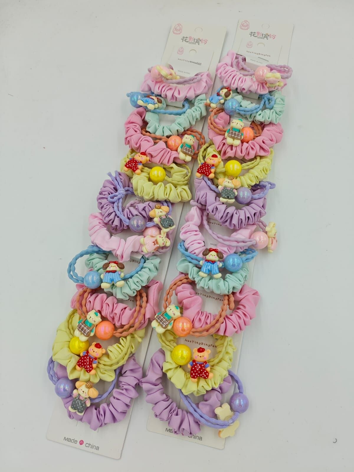 Figürlü Lastik Toka 10Çift