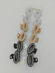 Taşlı Metal Mandal Toka 12li (Adet:25TL)