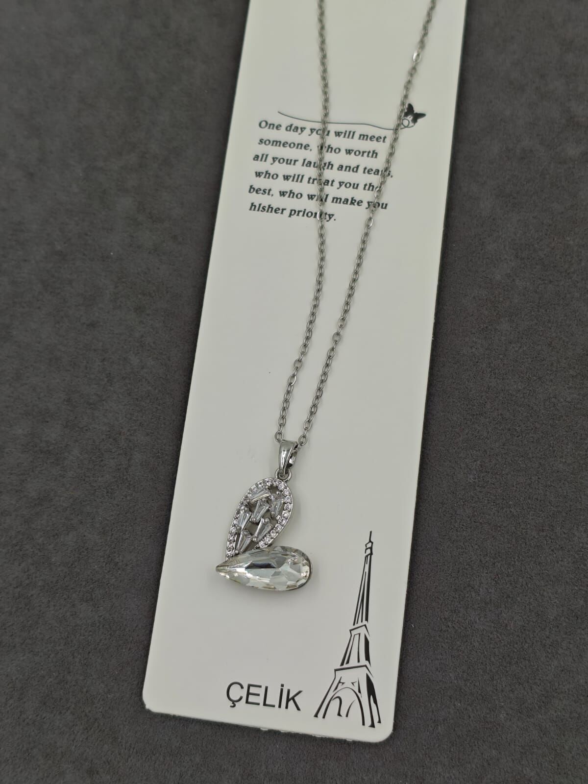 Çelik Kolye 12li (Adet:50TL)