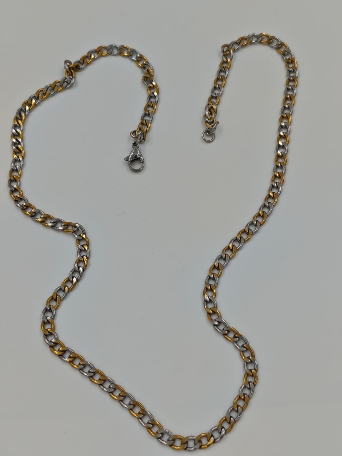Çelik Erkek Kolye 12li (Adet:50TL)55CM