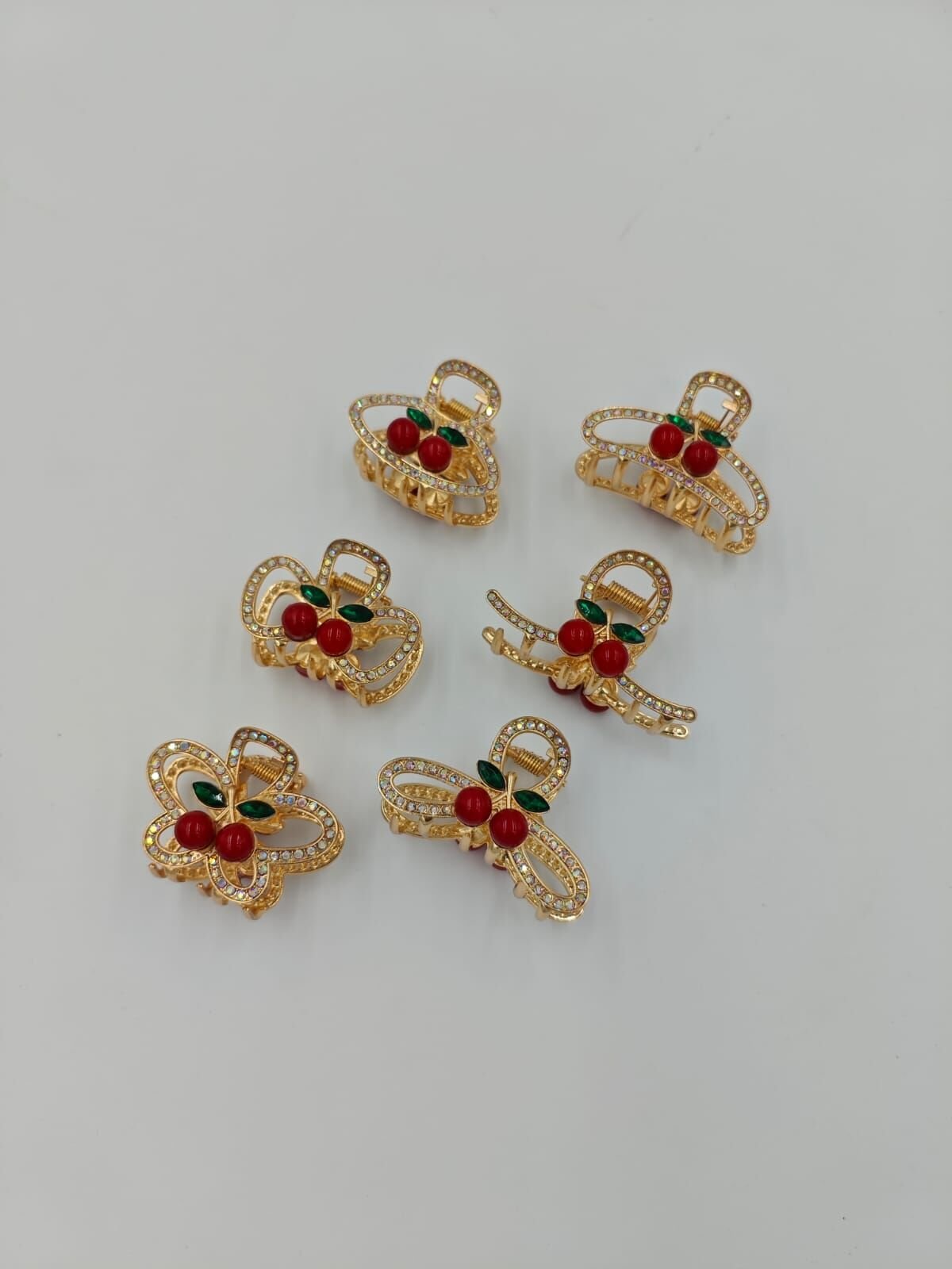 Taşlı Metal Mandal Toka 12li (Adet:25TL)