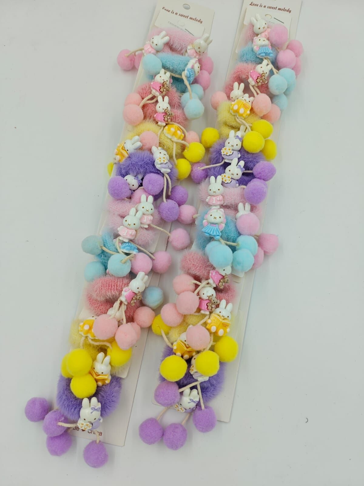 Figürlü Lastik Toka 10Çift