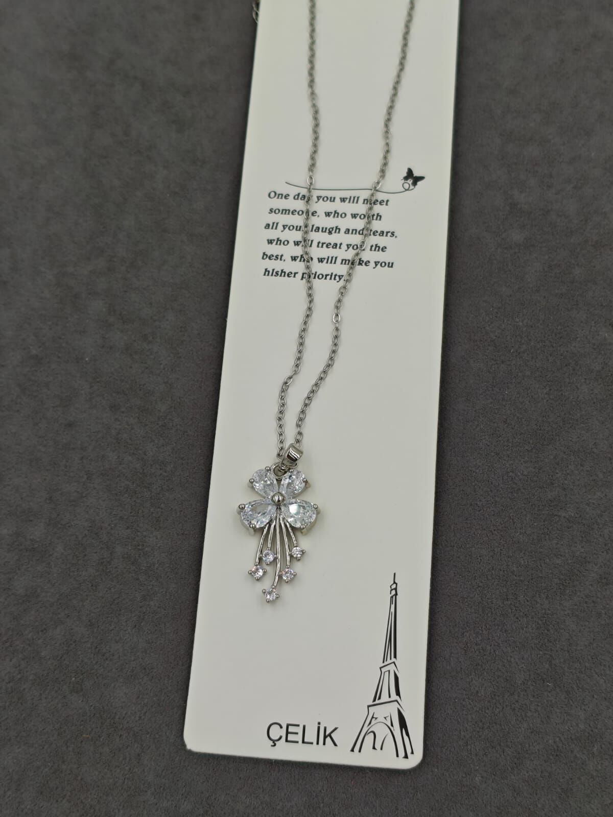 Çelik Kolye 12li (Adet:50TL)