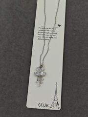 Çelik Kolye 12li (Adet:50TL)