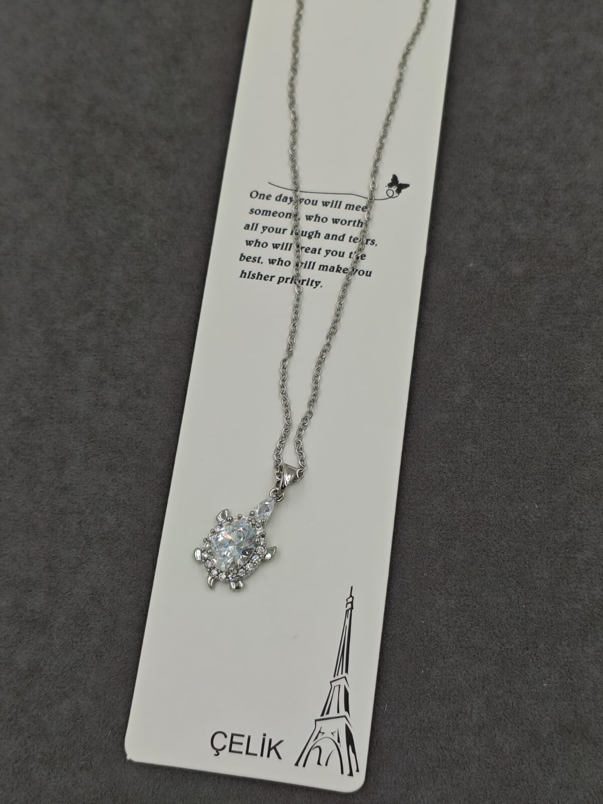 Çelik Kolye 12li (Adet:50TL)