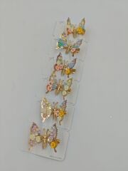 Oynar Kanat Kelebek Pens Toka 12li (Adet:15TL)