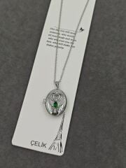 Çelik Kolye 12li (Adet:50TL)