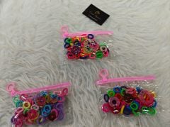 Çantalı Lastik Toka 12li (Adet:15TL)