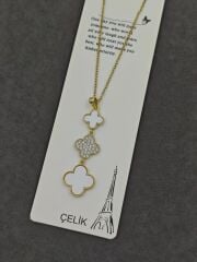 Çelik Kolye 12li (Adet:50TL)