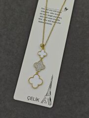 Çelik Kolye 12li (Adet:50TL)