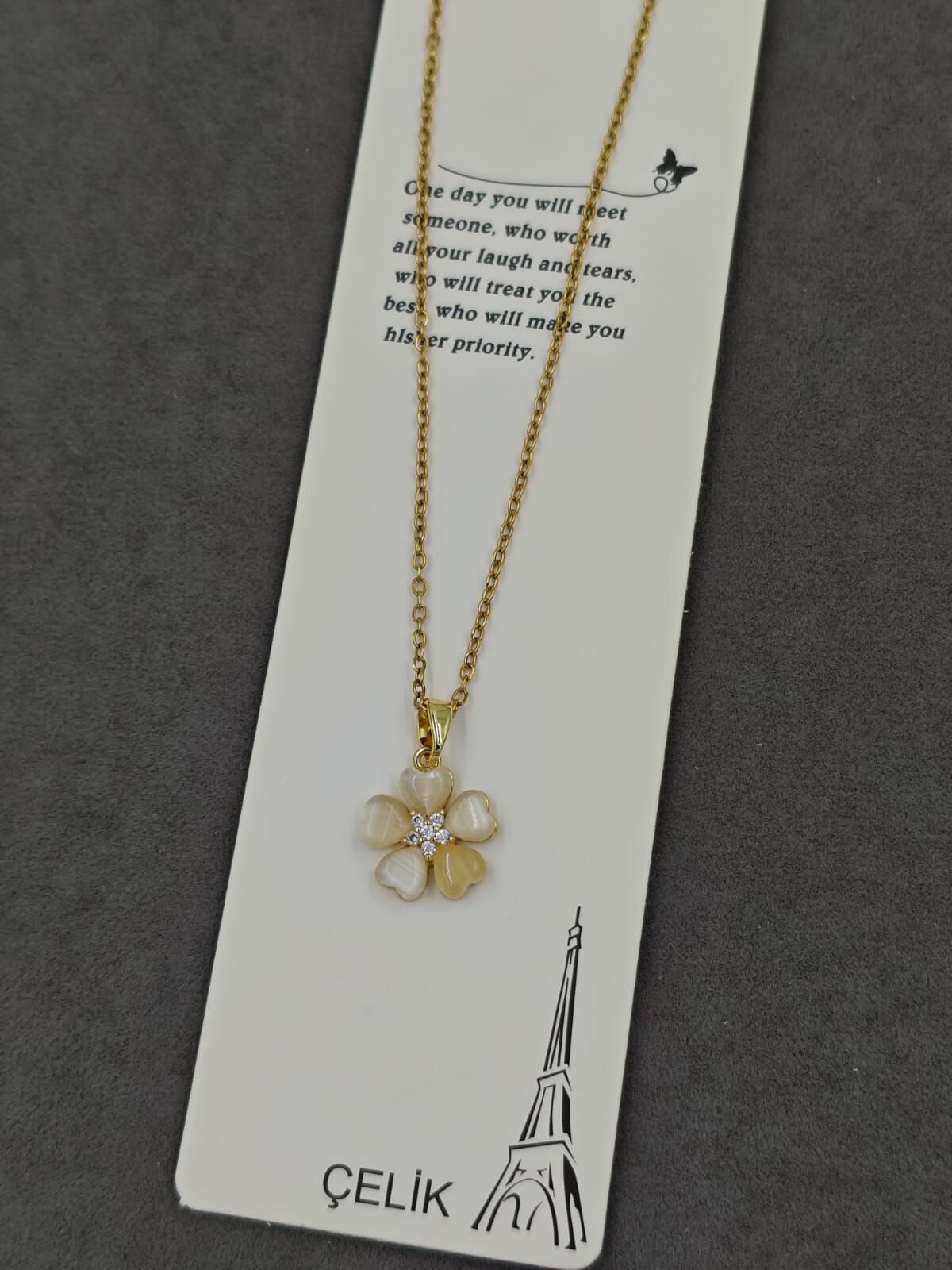 Çelik Kolye 12li (Adet:50TL)