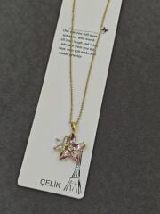 Çelik Kolye 12li (Adet:50TL)