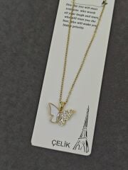 Çelik Kolye 12li (Adet:50TL)