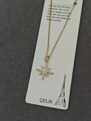 Çelik Kolye 12li (Adet:50TL)