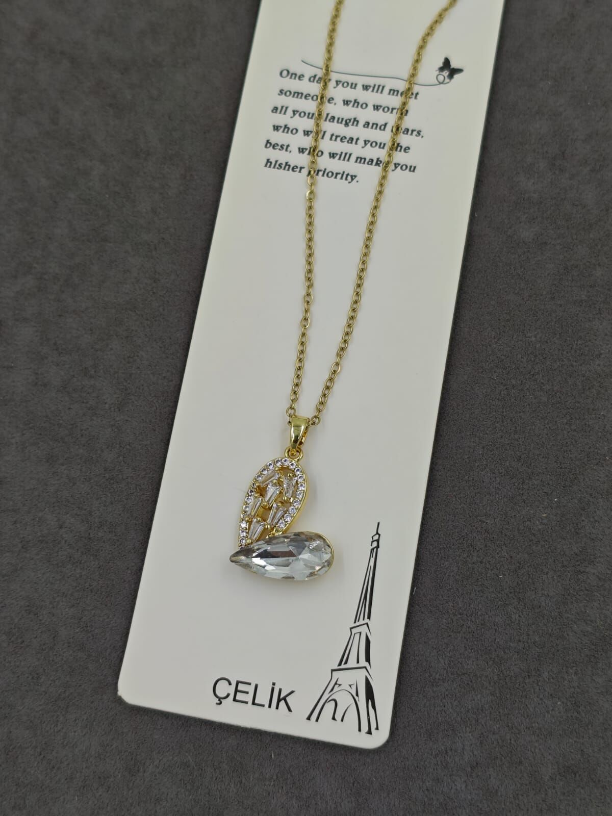 Çelik Kolye 12li (Adet:50TL)