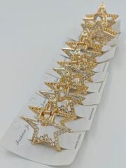 Taşlı Metal Mandal 12li (Adet:30TL)