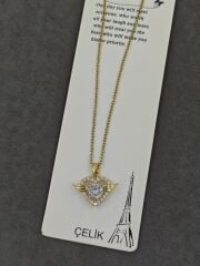 Çelik Kolye 12li (Adet:50TL)