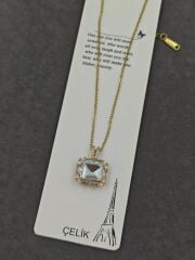 Çelik Kolye 12li (Adet:50TL)