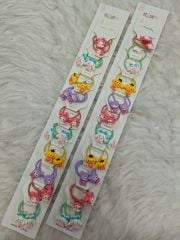 Figürlü Lastik Toka 10 Çift (Çift:15TL)