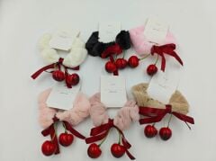 Tüylü Kiraz Simit Toka 12li (Adet:35TL)