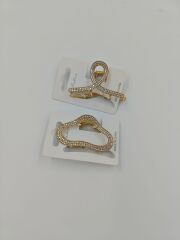 Taşlı Metal Mandal Toka 12li (Adet:35TL)