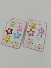 Set Yıldız Çıtçıt Toka 12Kart (Kart:20TL)
