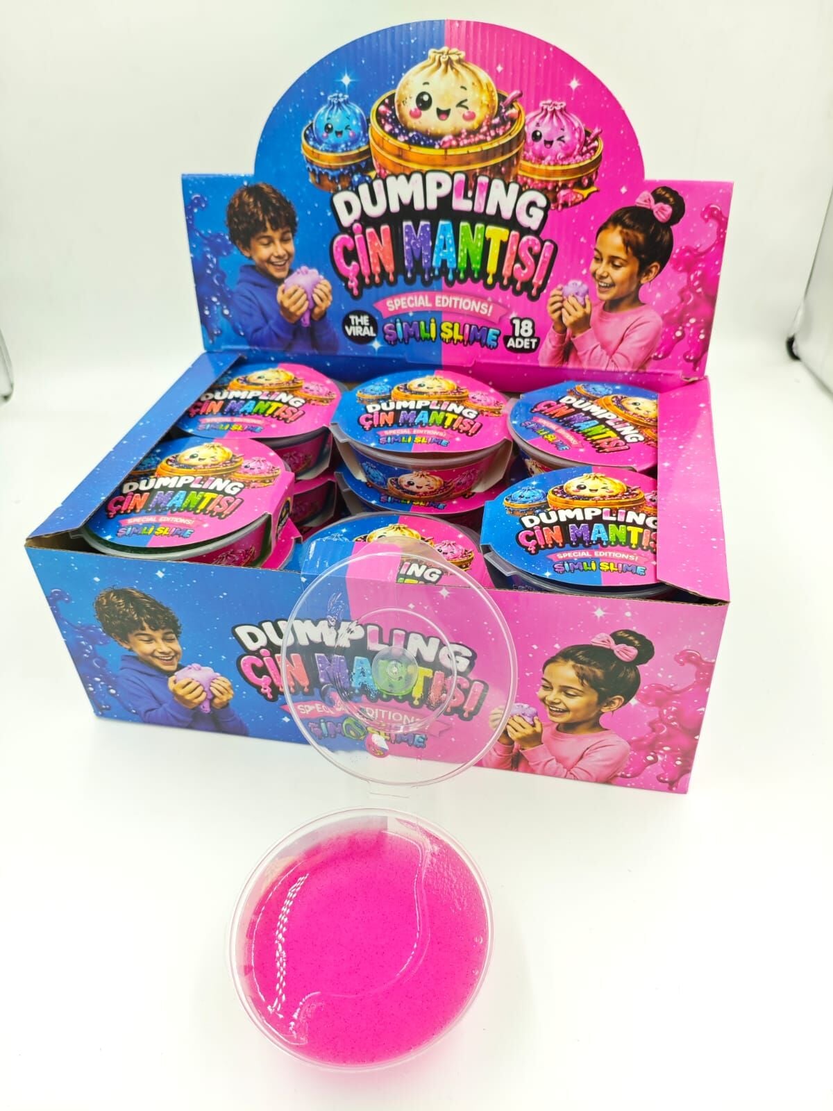 Simli Slime 18li (Adet:30TL)