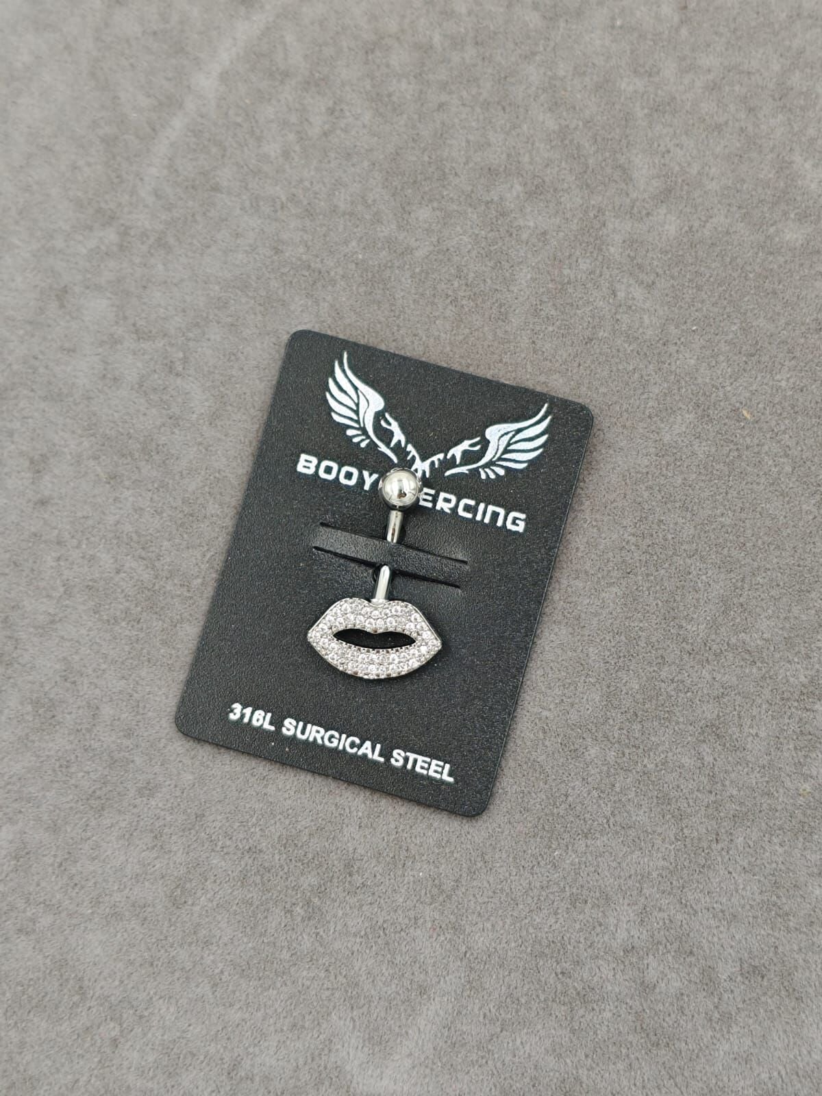 Çelik Göbek Piercing 12li (Adet:50TL) (Karışık Gönderilir)