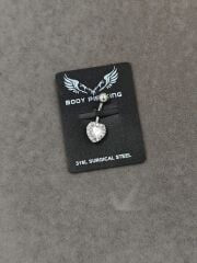 Çelik Göbek Piercing 12li (Adet:50TL) (Karışık Gönderilir)