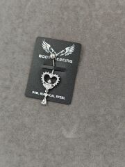 Çelik Göbek Piercing 12li (Adet:50TL) (Karışık Gönderilir)