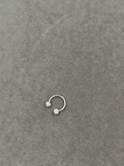 Taşlı Çelik Piercing Büyük 12li (Adet:25TL)