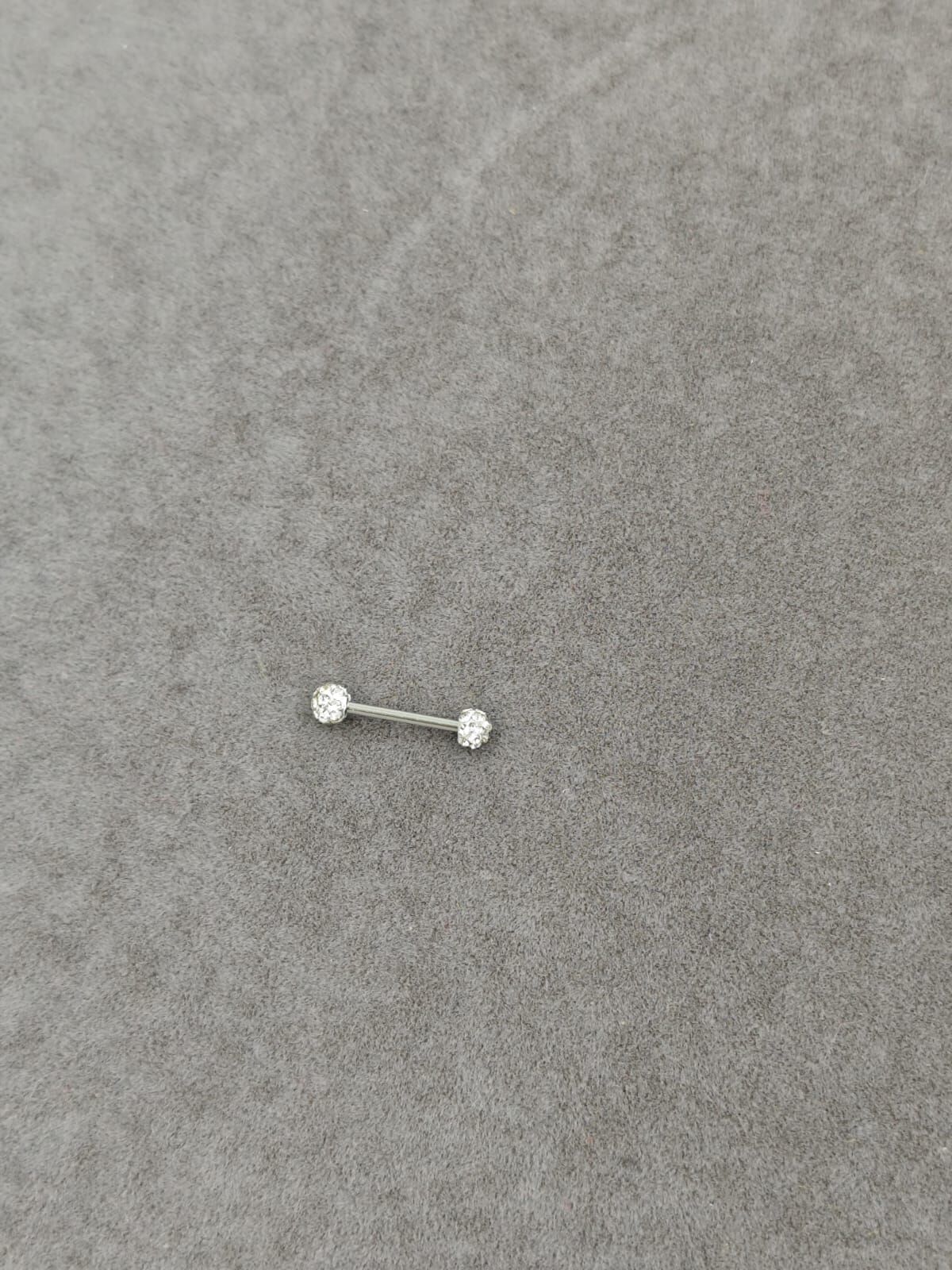 Taşlı Çelik Piercing Büyük 12li (Adet:25TL)