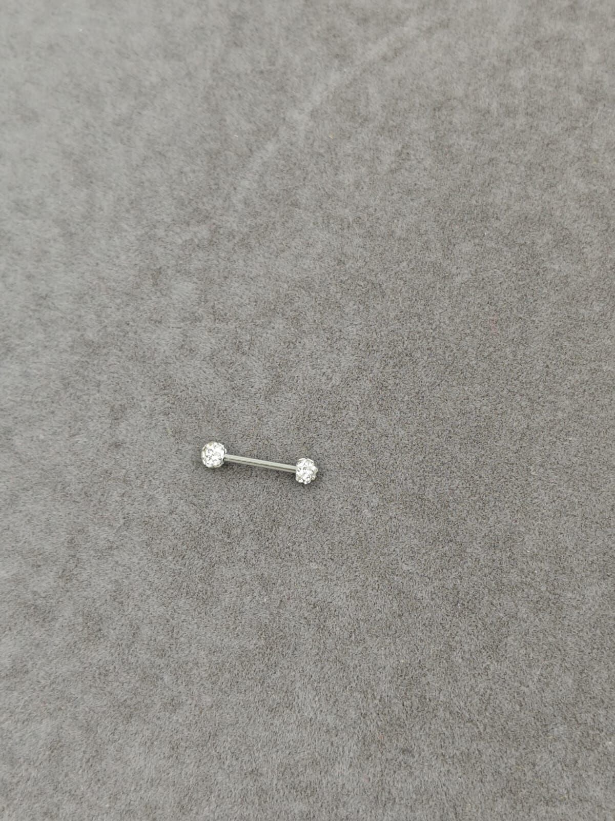 Taşlı Çelik Piercing Küçük 12li (Adet:25TL)