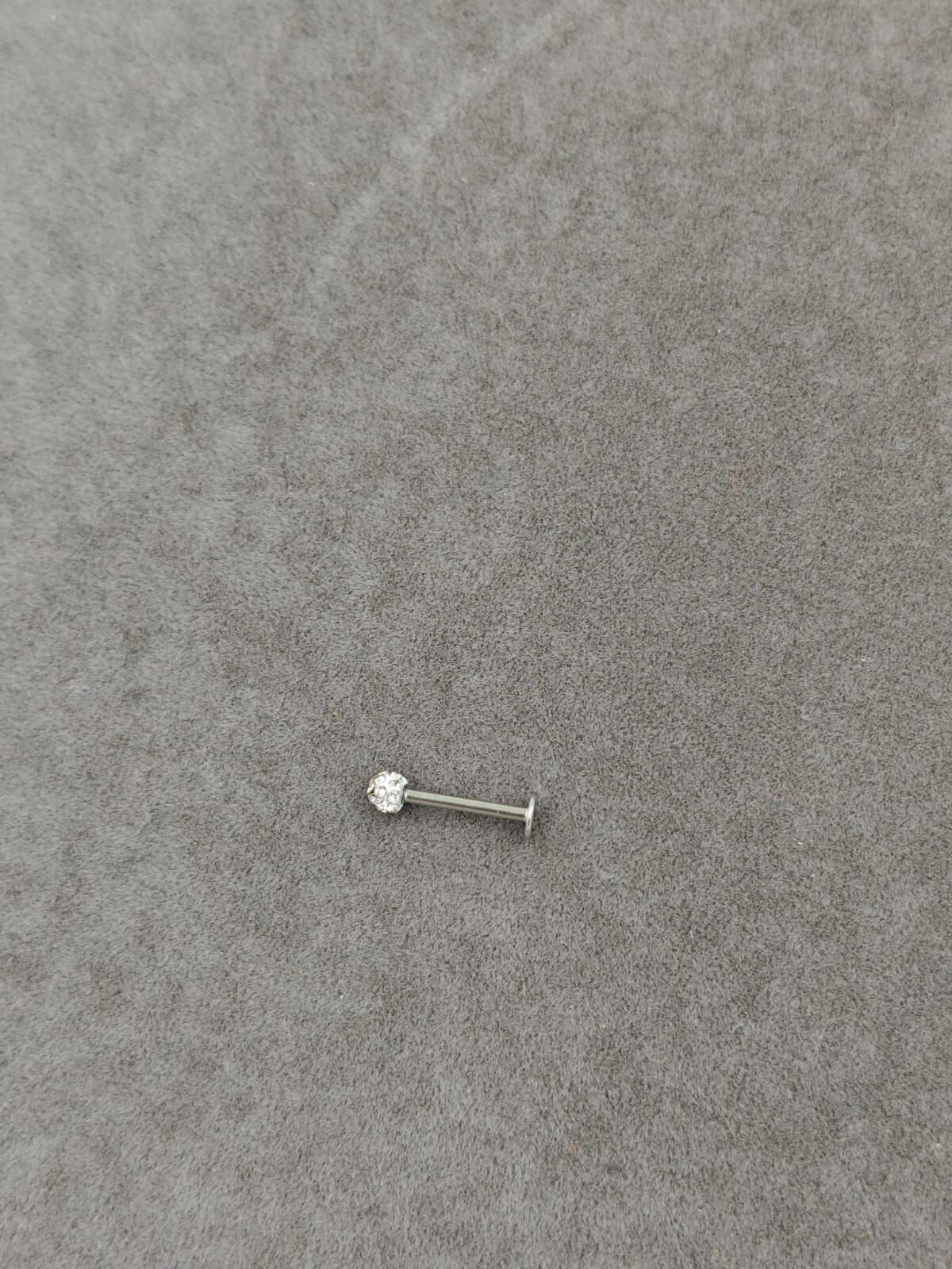 Taşlı Çelik Piercing Büyük 12li (Adet:25TL)