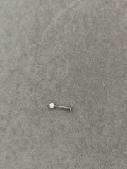 Taşlı Çelik Piercing Büyük 12li (Adet:25TL)